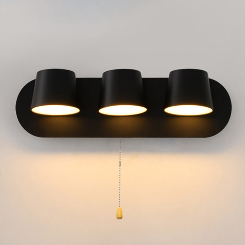 3/2/1 Kopfbeleuchtung Einfachheit Leuchte Leuchte in Schwarz/Weiß für Schlafzimmer