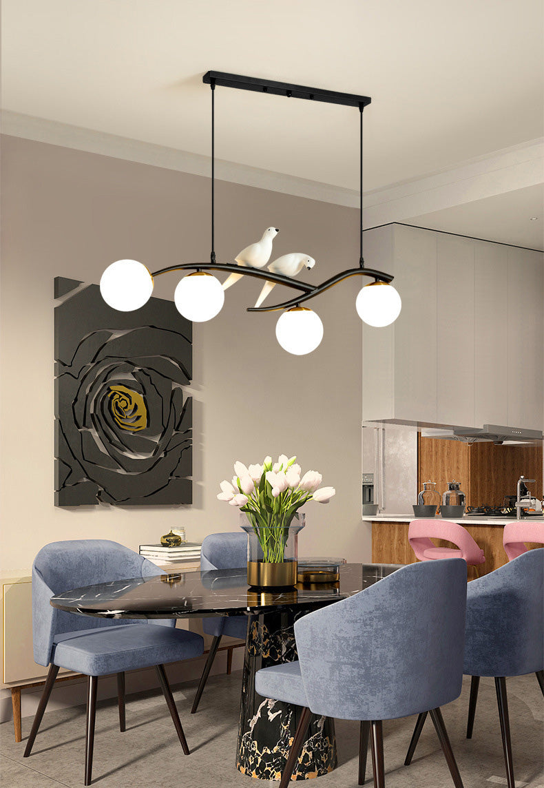 Glass Global Island Affermazione Light Minimalist Style Over Island Lighting for Pranzo Room