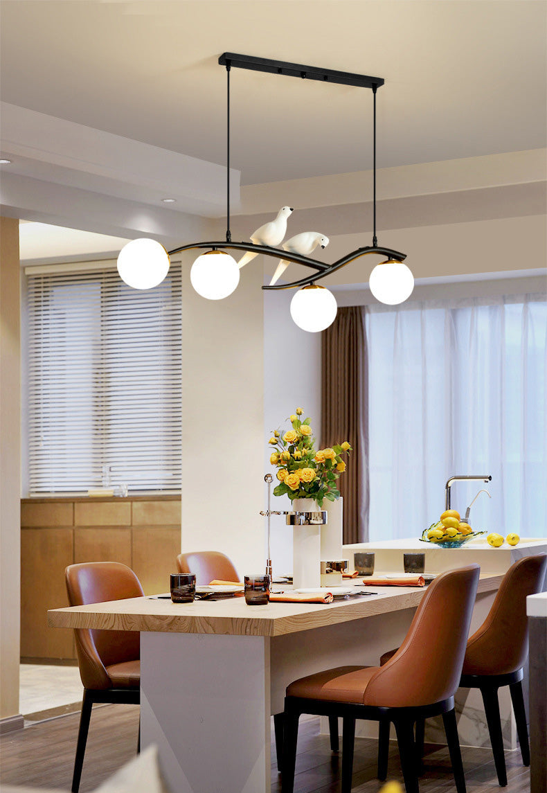 Glass Global Island Affermazione Light Minimalist Style Over Island Lighting for Pranzo Room