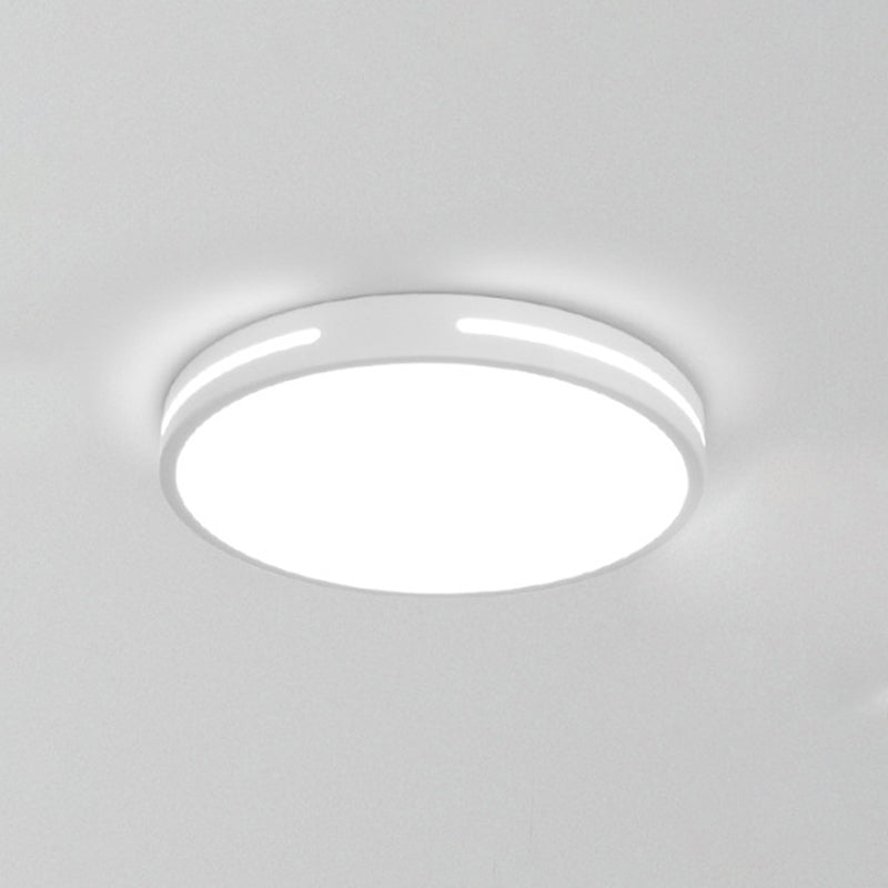 Modern Style 1-Light Flush Ceiling Light Fixtures Geometrical Metal Flush Mount Led Lights
