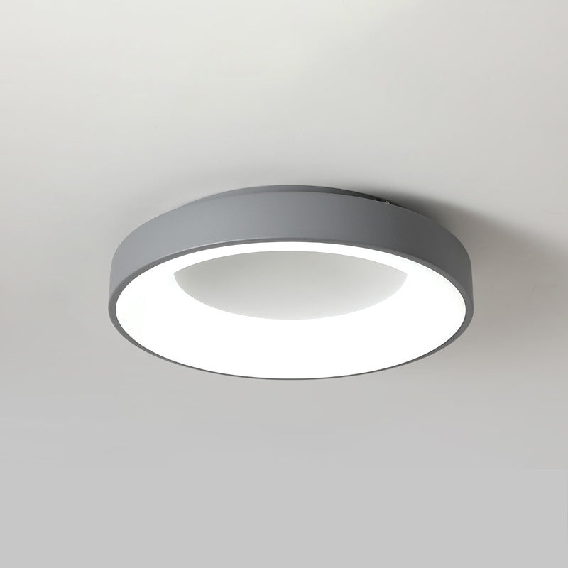 Luminaires encastrés à 1 lumière en acrylique, anneaux de style moderne, plafonniers à LED
