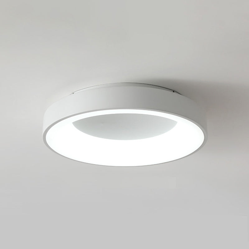 Luminaires encastrés à 1 lumière en acrylique, anneaux de style moderne, plafonniers à LED