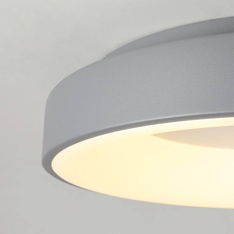 Luminaires encastrés à 1 lumière en acrylique, anneaux de style moderne, plafonniers à LED