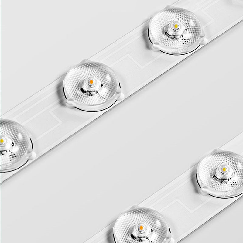 DEL Flush Mount Light Simplicité Metallic Child Room Flush Mount Ceiling Light