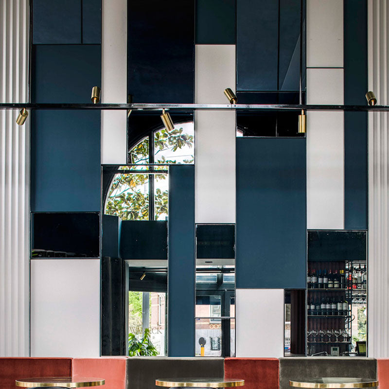 Cylinder Semi Flush Mount Light Fixture Contemporary Aluminum Ceiling Light Fixture for Living Room