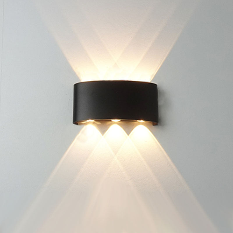 Zeitgenössische Einfachheit wasserdicht im Freien Wandleuchten für den Korridor-Flur