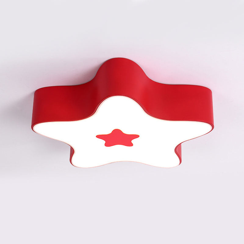 Plafonnier à motif d'étoile 40W LED, plafonnier pour chambre d'enfant