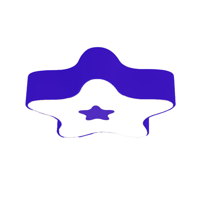 Plafonnier à motif d'étoile 40W LED, plafonnier pour chambre d'enfant