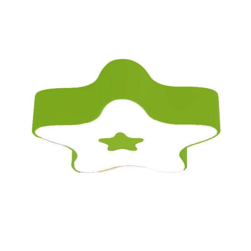 Plafonnier à motif d'étoile 40W LED, plafonnier pour chambre d'enfant