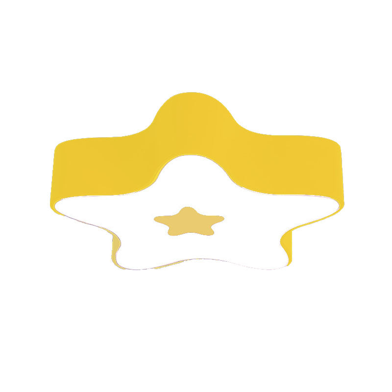 Plafonnier à motif d'étoile 40W LED, plafonnier pour chambre d'enfant