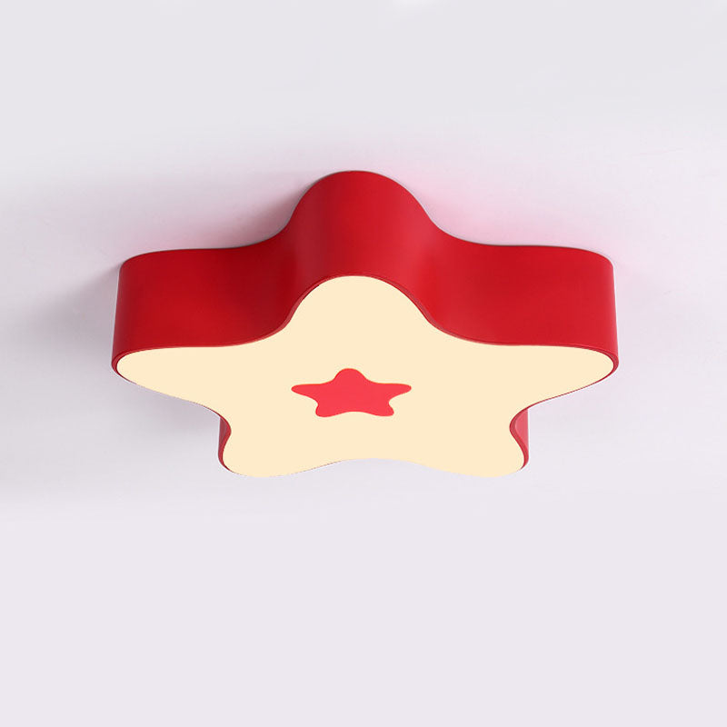 Plafonnier à motif d'étoile 40W LED, plafonnier pour chambre d'enfant