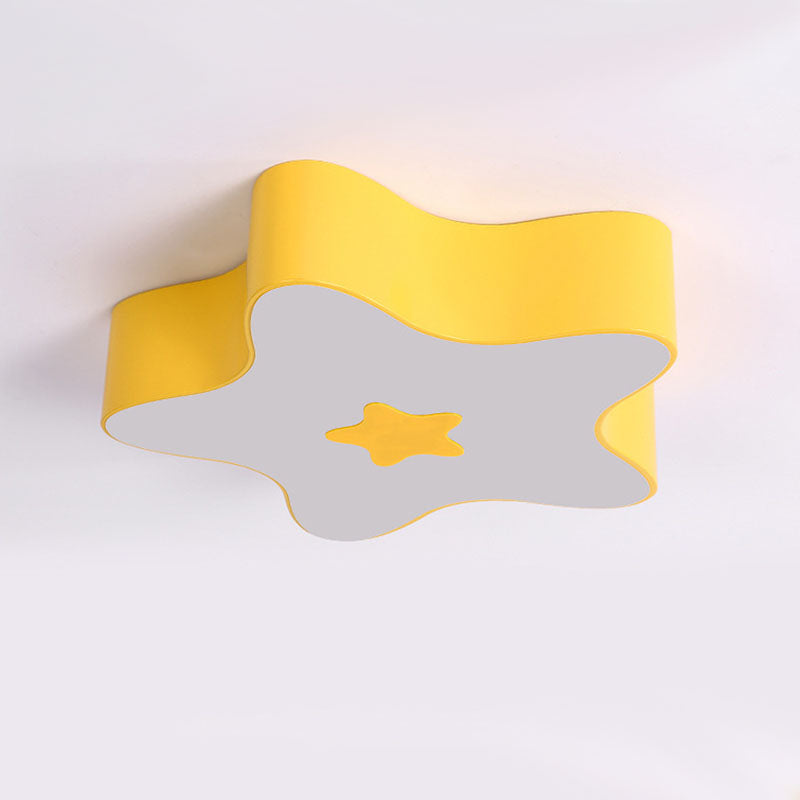 Plafonnier à motif d'étoile 40W LED, plafonnier pour chambre d'enfant