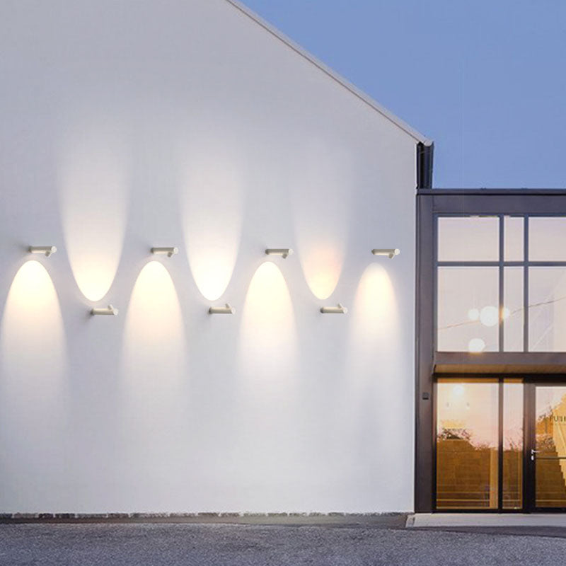 Hedendaagse SCONCE -lamp met aluminium kunst voor de gang van de gang