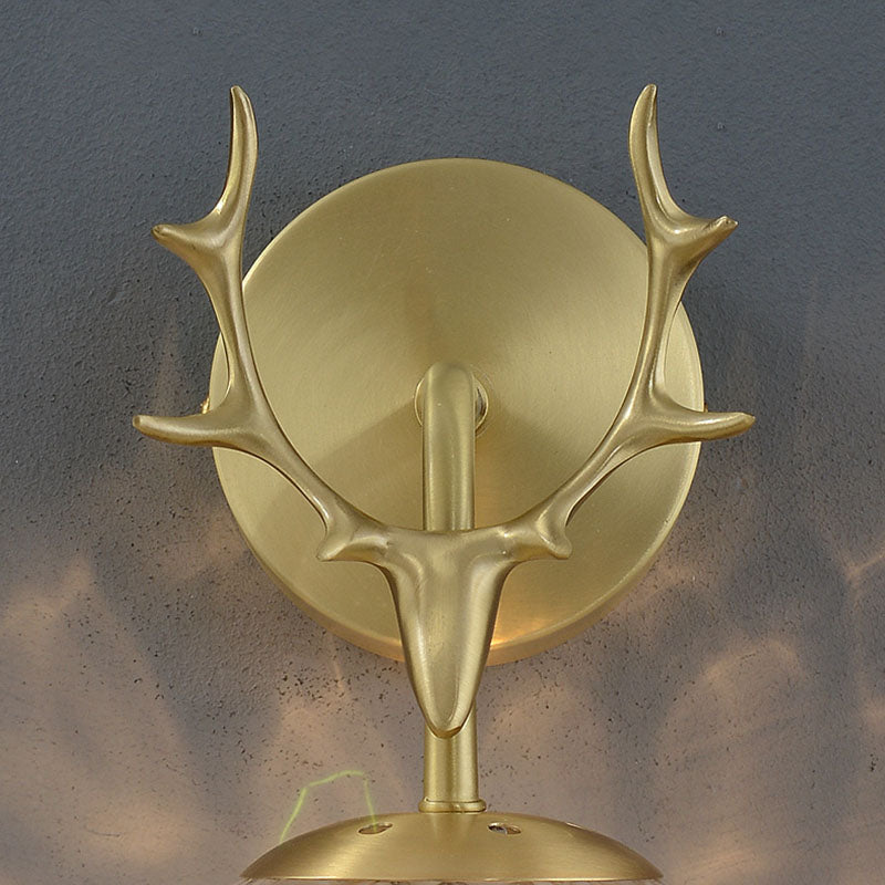 Globe Clear Glass Shade Sconce Light Creative Modern Wall Light Seguit Light Light