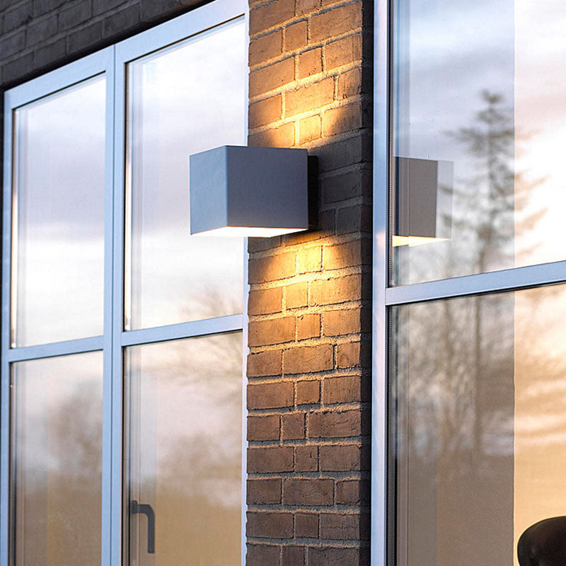 Contemporary Minimalism Wall Light Fixtures for Corridor Hallway with Aluminum Art