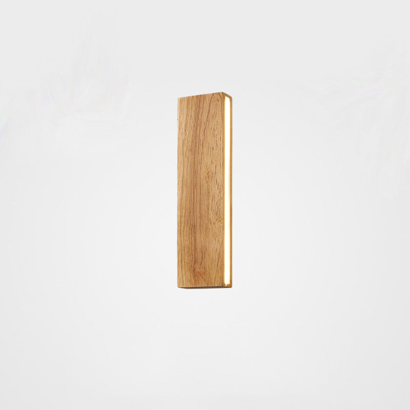20,5 "/12.5" /8,5 "Modern moderna illuminazione a parete in legno di legno di legno