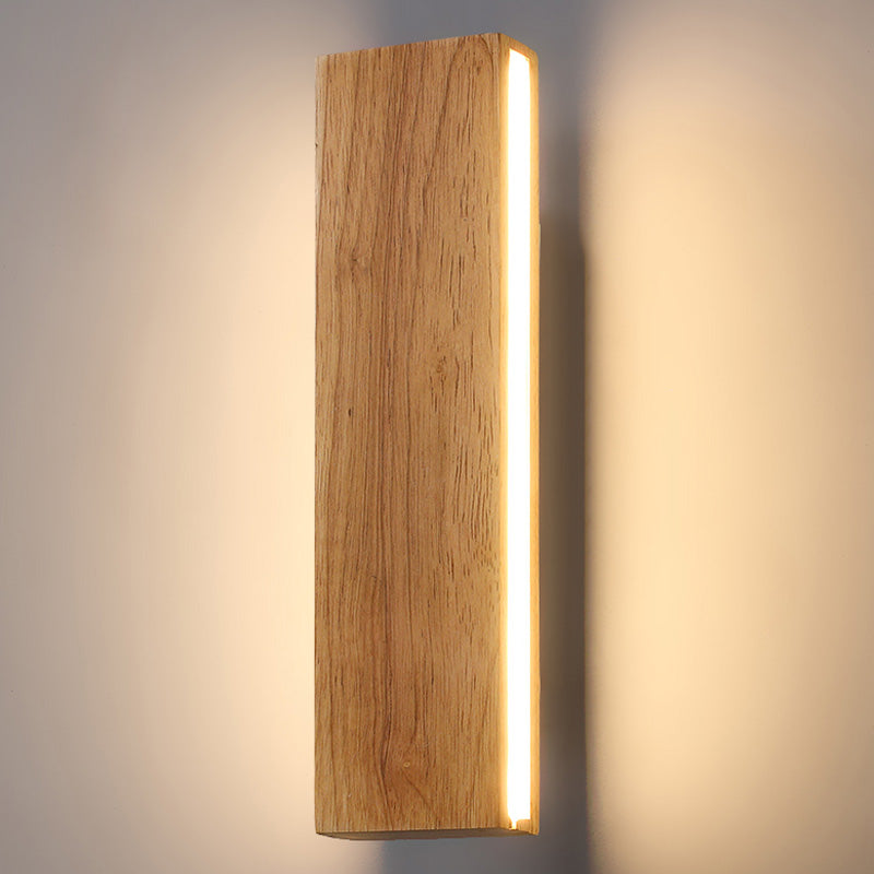 20,5 "/12.5" /8,5 "Modern moderna illuminazione a parete in legno di legno di legno