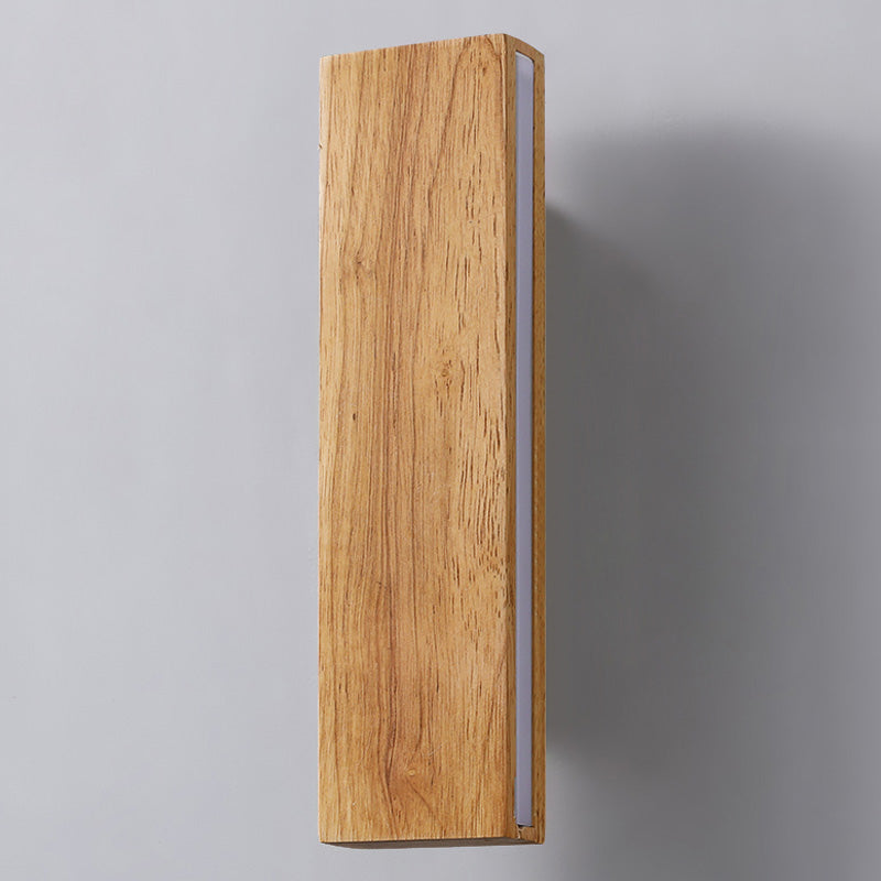 20,5 "/12.5" /8,5 "Modern moderna illuminazione a parete in legno di legno di legno