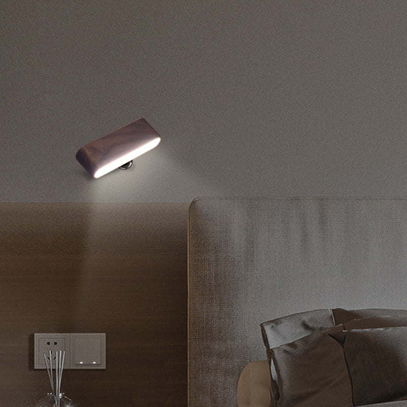 Luz de pared ajustable luz nórdica moderna y luz de pared de sombra acrílica