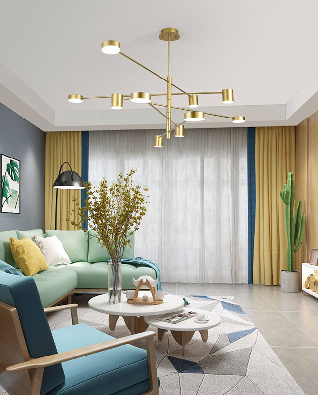 Lampada il lampadario Sputnik Light Segnalizzazione moderna Simplicità Acrilico Acrilico Illuminazione per il ristorante