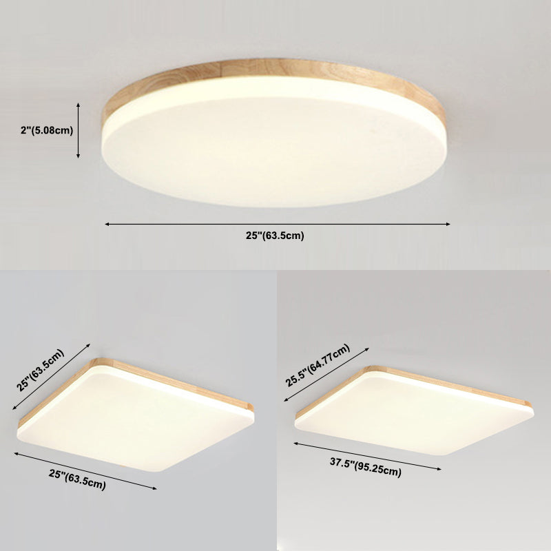 Lámpara de montaje de color acrílico Lámpara de montaje de lámpara de montaje de estilo moderno