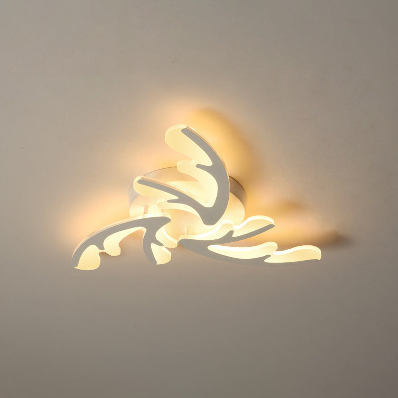 Fixtures de la lumière du corail Simplicité Acrylique Fixation lumineuse Fixtures pour la chambre à coucher