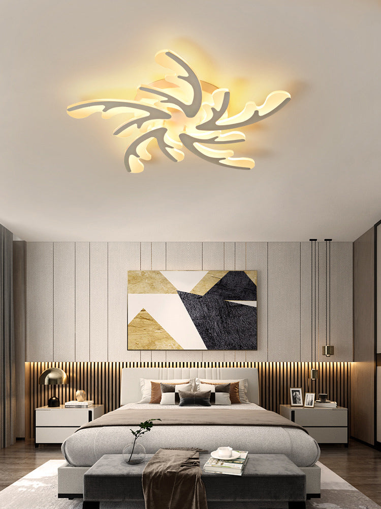 Fixtures de la lumière du corail Simplicité Acrylique Fixation lumineuse Fixtures pour la chambre à coucher