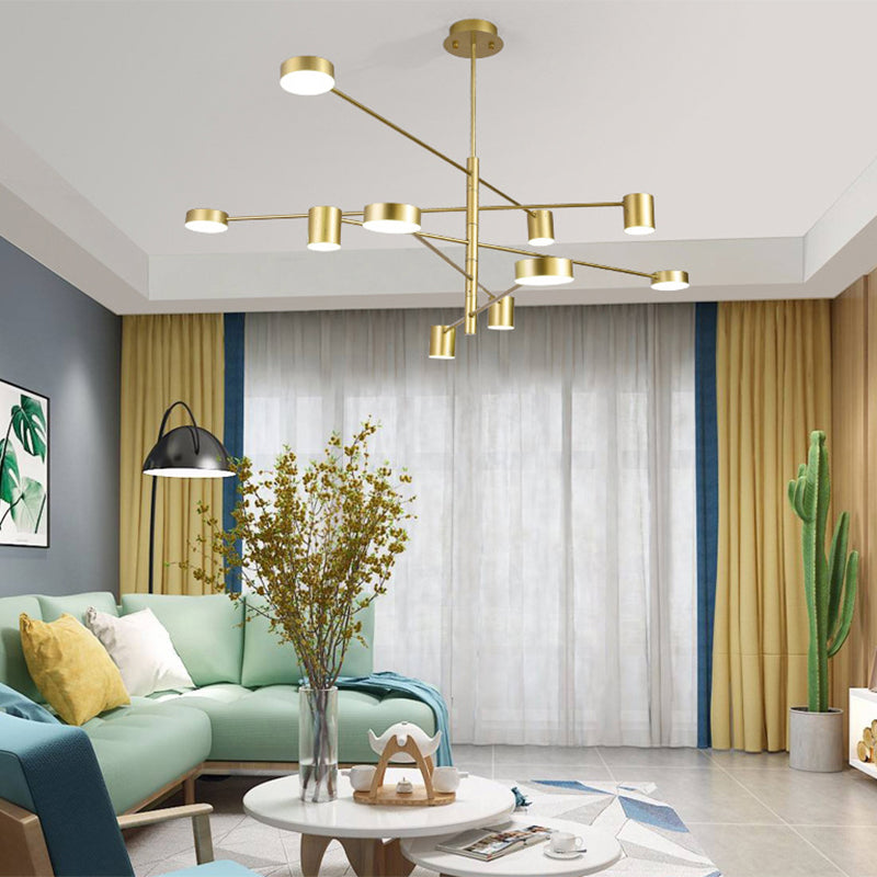 Lampada il lampadario Sputnik Light Segnalizzazione moderna Simplicità Acrilico Acrilico Illuminazione per il ristorante