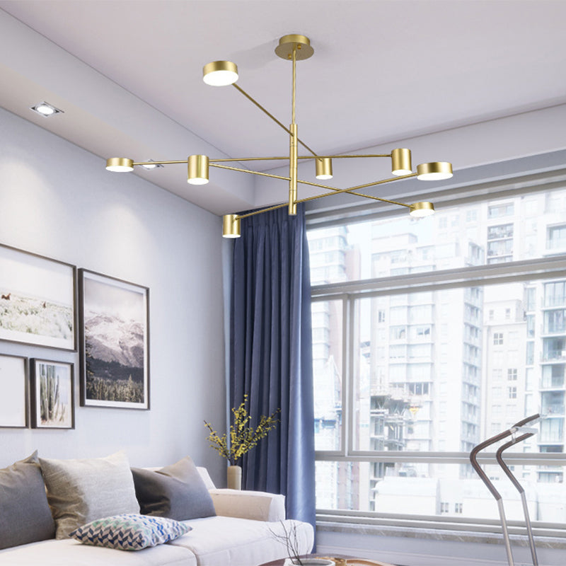 Lampada il lampadario Sputnik Light Segnalizzazione moderna Simplicità Acrilico Acrilico Illuminazione per il ristorante