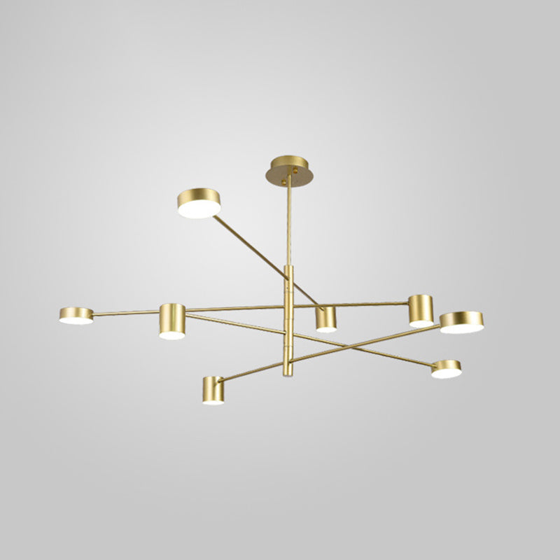 Lampada il lampadario Sputnik Light Segnalizzazione moderna Simplicità Acrilico Acrilico Illuminazione per il ristorante