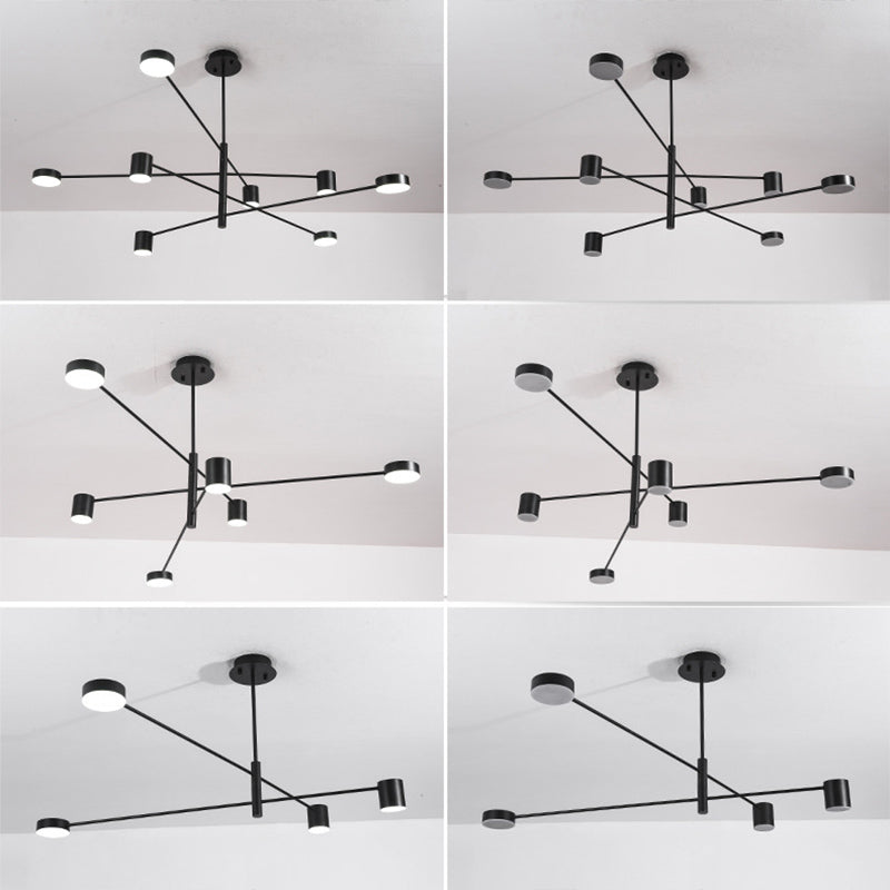 Lampada il lampadario Sputnik Light Segnalizzazione moderna Simplicità Acrilico Acrilico Illuminazione per il ristorante