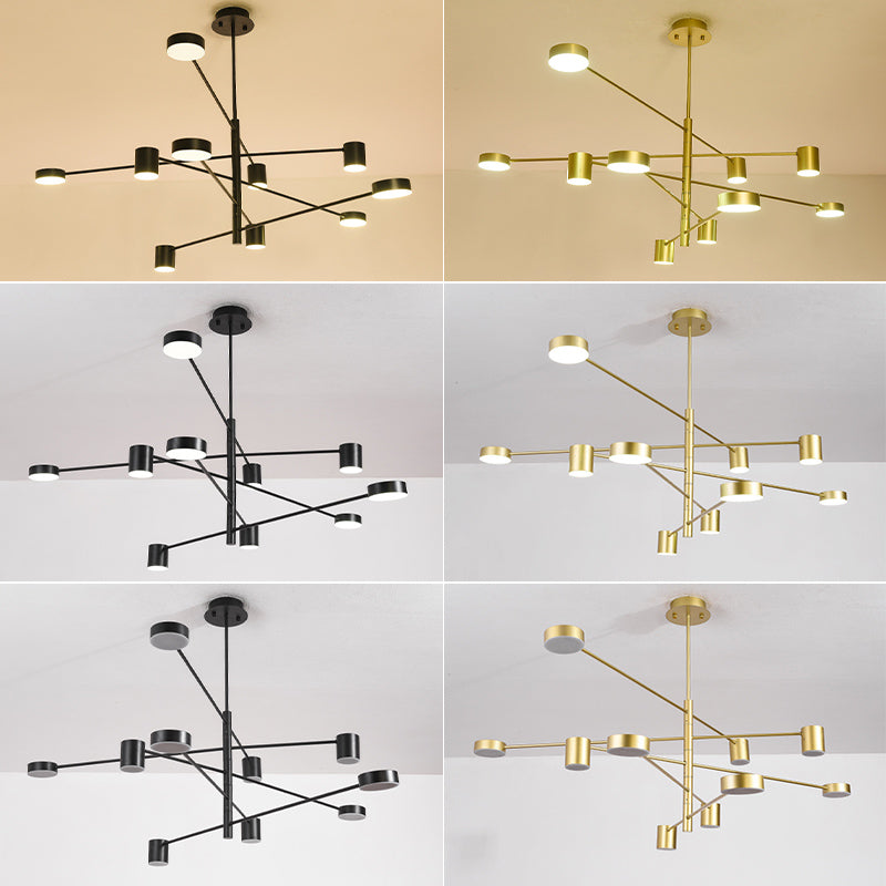 Lampada il lampadario Sputnik Light Segnalizzazione moderna Simplicità Acrilico Acrilico Illuminazione per il ristorante