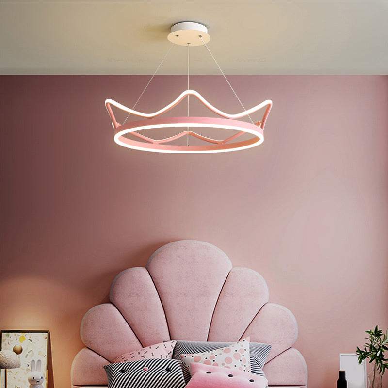 Ultra-moderne Kronleuchterleuchte Acrylhängelampe mit hängenden Kabel für Schlafzimmer