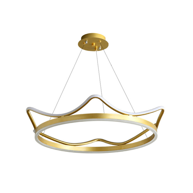 Ultra-moderne Kronleuchterleuchte Acrylhängelampe mit hängenden Kabel für Schlafzimmer