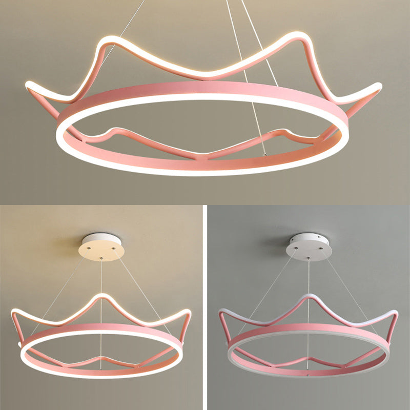 Ultra-moderne Kronleuchterleuchte Acrylhängelampe mit hängenden Kabel für Schlafzimmer