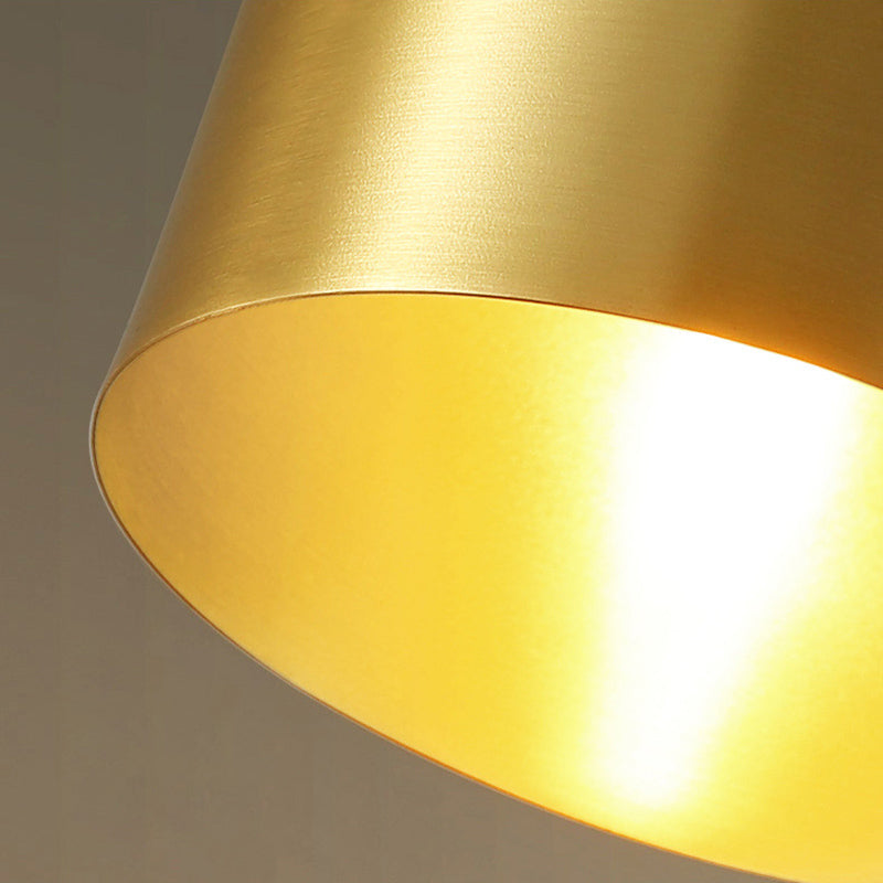 1 éclairage pendentif à cylindre lumineux moderne simplicité plafonnier en métal pour le restaurant