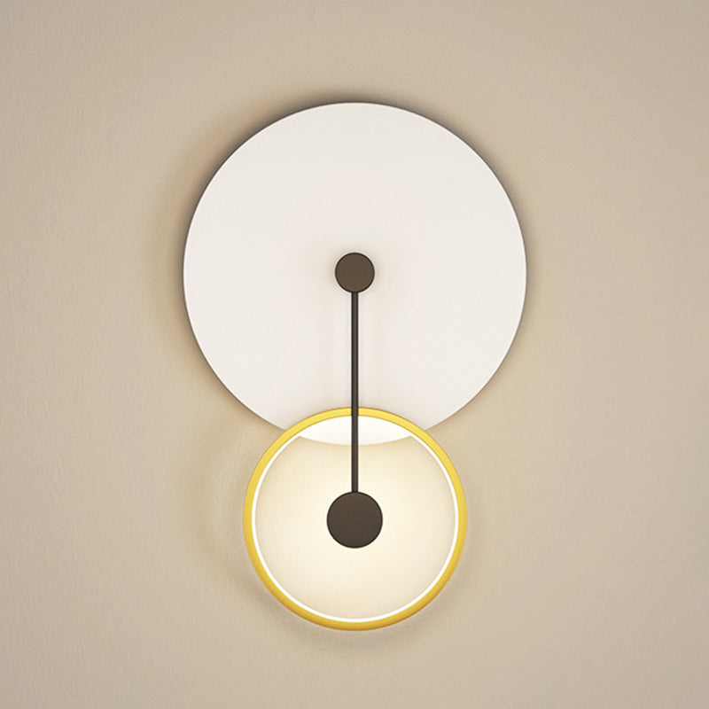 Lampada a parete geometrica Simplicità Postmoderna Simplicità Acrilico Montaggio a parete per soggiorno