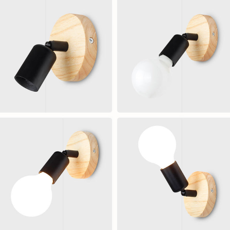Lampade a parete per lampadina nuda Lampade a parete Ultra-Modern Wall Sconce Lighting per camera da letto