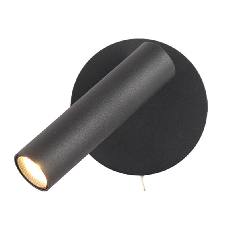 Hedendaagse minimalistische metalen wandconstructie Licht met acrylschaduw voor slaapkamer