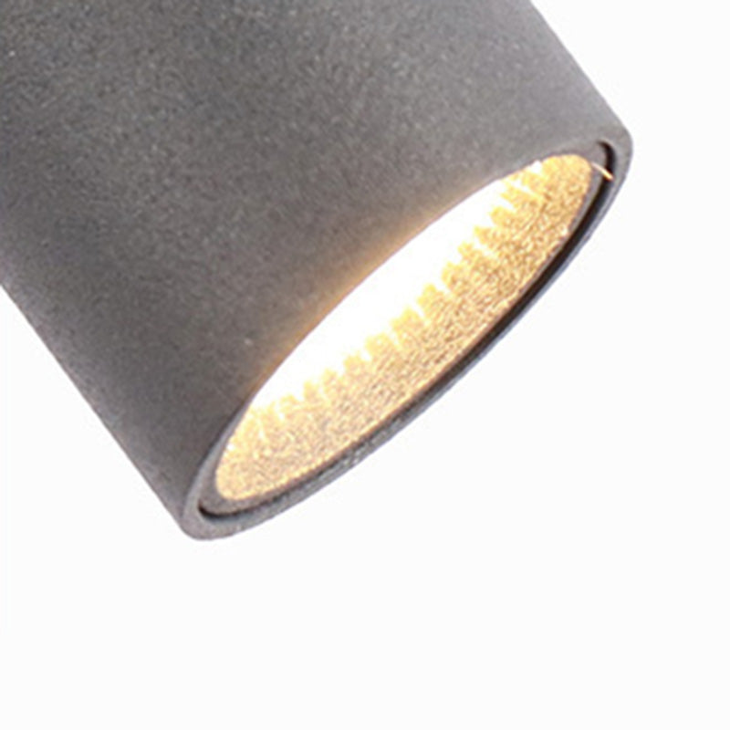 Hedendaagse minimalistische metalen wandconstructie Licht met acrylschaduw voor slaapkamer