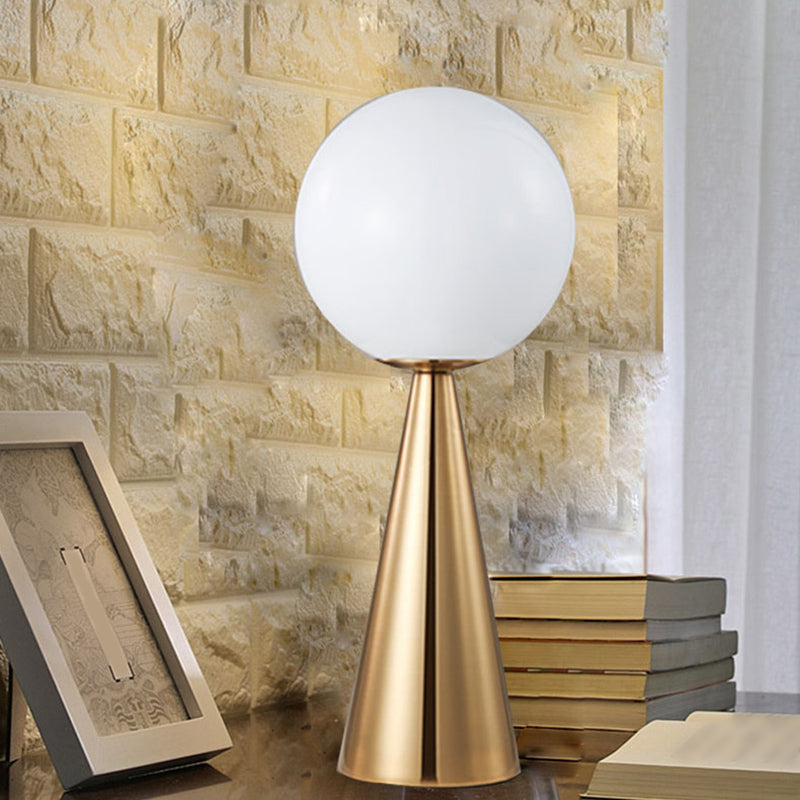 Glass Global Table Light Contemporary Style Nights and Lamp for Bedroom