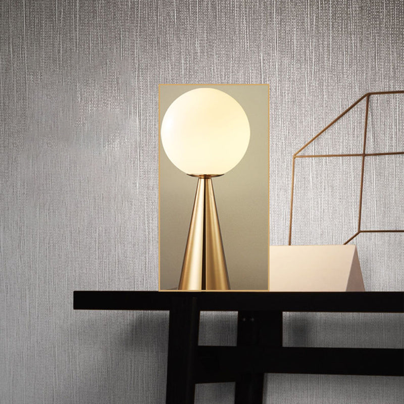 Glass Global Table Light Contemporary Style Nights and Lamp for Bedroom