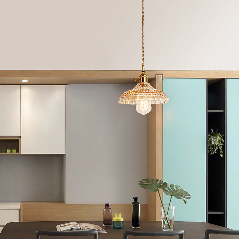 1 Lampe suspendue à suspension industrielle légère légère pour restaurant