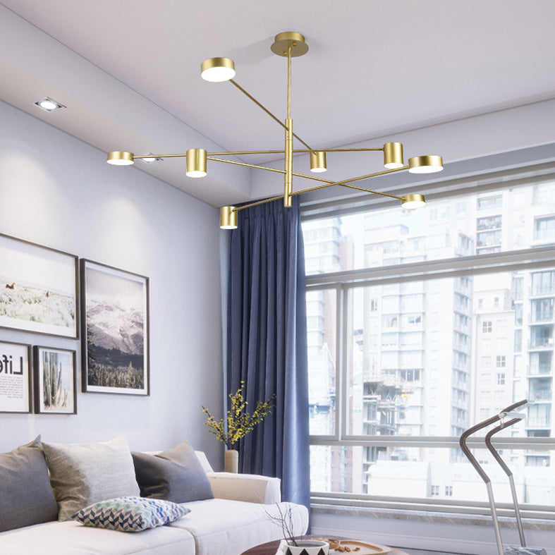 Lampada il lampadario Sputnik Light Segnalizzazione moderna Simplicità Acrilico Acrilico Illuminazione per il ristorante