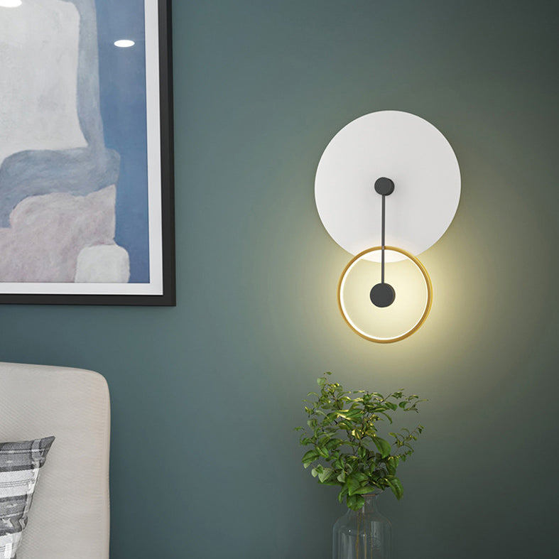 Lampada a parete geometrica Simplicità Postmoderna Simplicità Acrilico Montaggio a parete per soggiorno