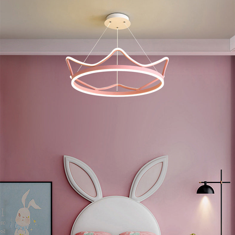 Ultra-moderne Kronleuchterleuchte Acrylhängelampe mit hängenden Kabel für Schlafzimmer