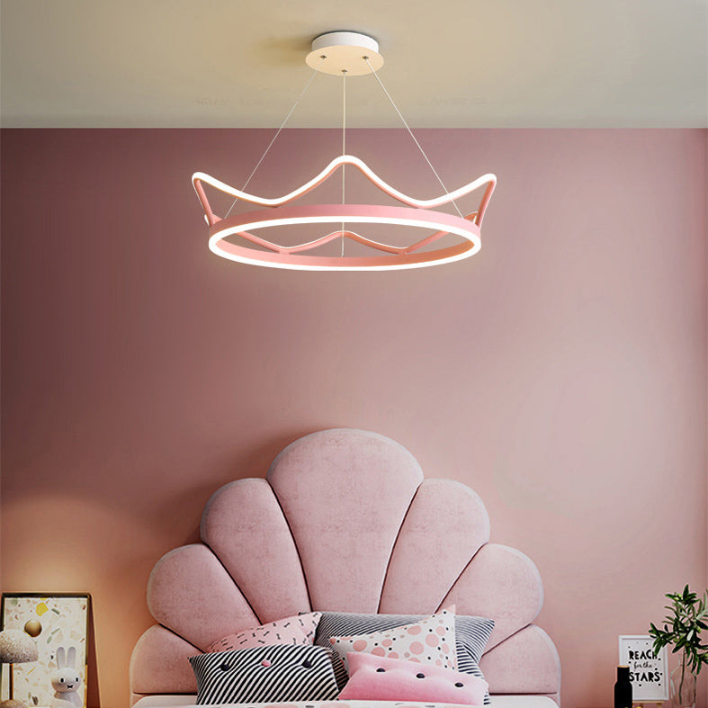 Ultra-moderne Kronleuchterleuchte Acrylhängelampe mit hängenden Kabel für Schlafzimmer