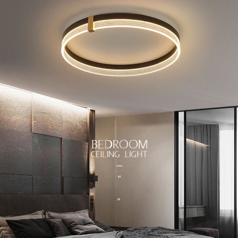 Moderne stijl acryl inbouw plafondarmatuur Geometrische 1-lichts gemonteerde led-verlichting