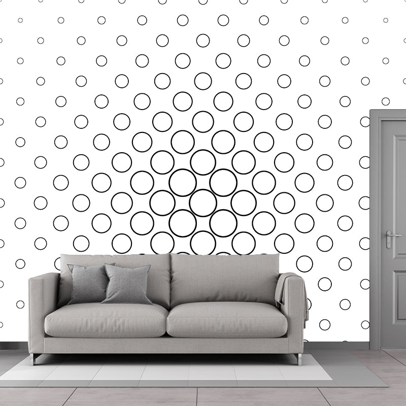 Modern Style Geometry Wall Mural Illustration Square Home Decoration for Kitchen