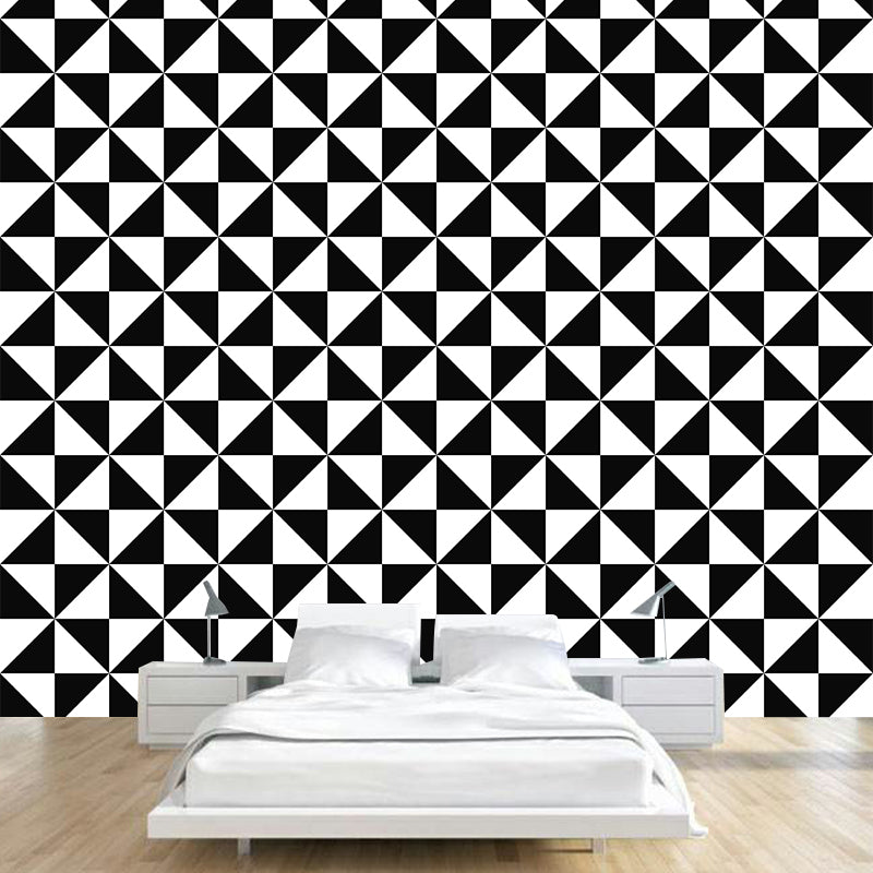 Dining Room Decoration Wall Mural Geometry Illustration Square Customized Wall Art